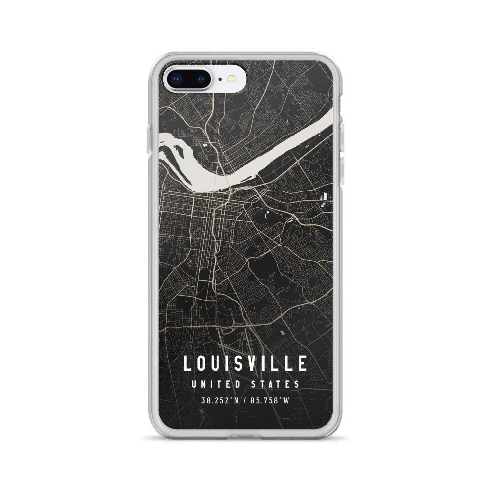 Louisville Kentucky City Map Case for iPhone 14 iPhone 14 -  Norway