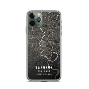Bangkok Thailand Stadtplan Hülle für iPhone 14, iPhone 14+/Pro/Pro Max, iPhone 13, iPhone 13 Pro/Pro/Pro Max/Mini, iPhone 12/11/X