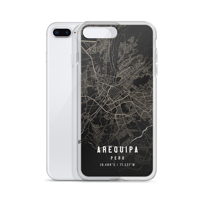 Arequipa Peru City Map Case for iPhone 14, iPhone 14 Plus/pro/pro Max
