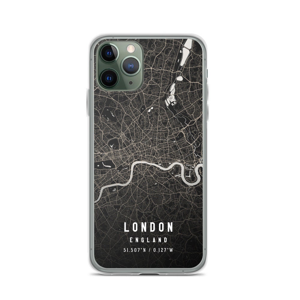 London UK Big Ben with Bus Driving By iPhone 11 Pro Tough Case by