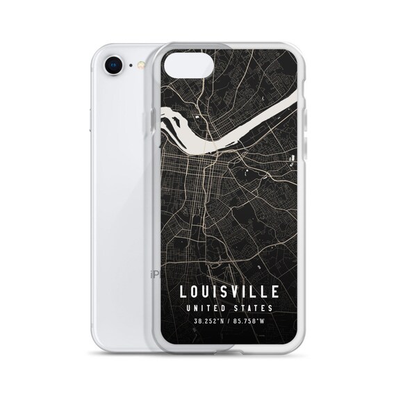 Louisville Kentucky City Map Case for iPhone 14 iPhone 14 -  Norway