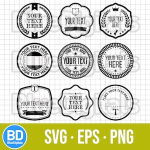 SVG Vector Badges | EPS Vector Stamps | Set of PNG Stamps | Svg Stamp Set | Black Rubber Stamps | Set of Vector Elements | 300 dpi png