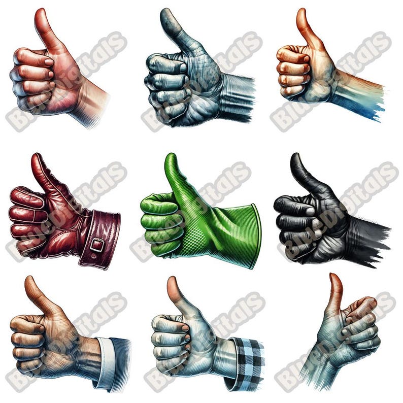 Like Hand PNG Clipart, Like Sign Hand Bundle Png, Hand and Glove Design ...