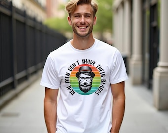 Men with Beard Themed PNG for Tshirt Pillow Mug, Beard Slogan Sublimation Tshirt Design, Hipster Men Beards Design for Pillows and Tshirt