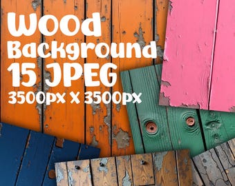 Wood Background Jpg, Wooden Backdrops Jpeg Set of 15, Wood JPG 300 DPI, Wooden Panels Jpeg, Wood Texture Jpeg, Commercial Use Background