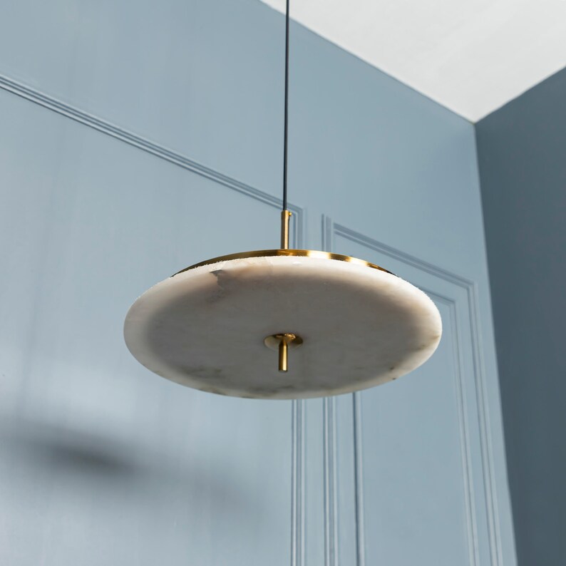 Marble & Brass Shelf Light main image 1