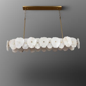 Marmor LED Kronleuchter: Mid Century Modern Pendelleuchte