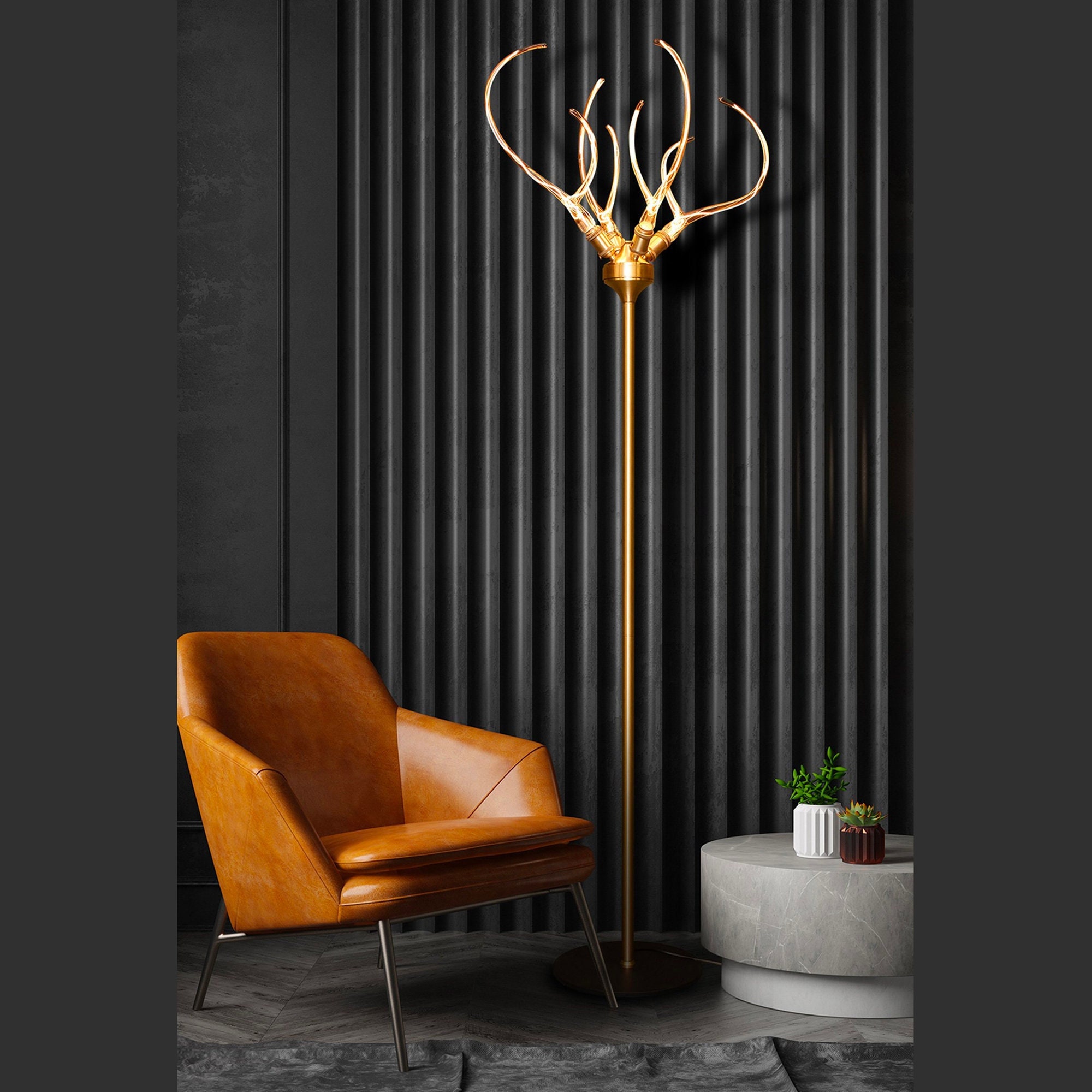lampadaire En Corne De
