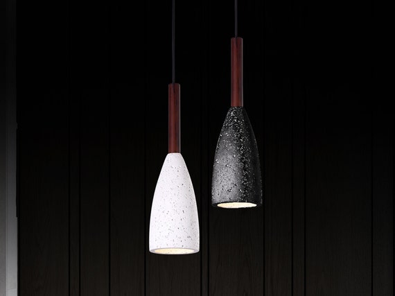 Concrete look 2024 pendant lights