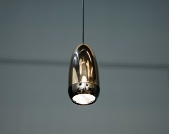 Gold Platinum Single Pendant Light, Modern Home Decor Pendant Lighting Art Deco Pendant Lamp  MODEL: YALDIZ