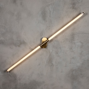 Rotatable Rod Led Wall Lamp, Modern Handmade Acrylic Sconce Wall Light, Housewarming Gift LED Lighting MODEL : AKRA