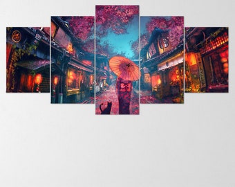 5 Piece Wall Art Etsy