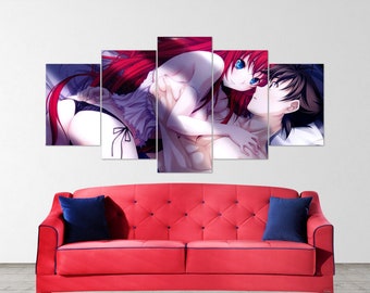 elfen lied Anime Video Game Canvas Art Poster and Wall Art Picture