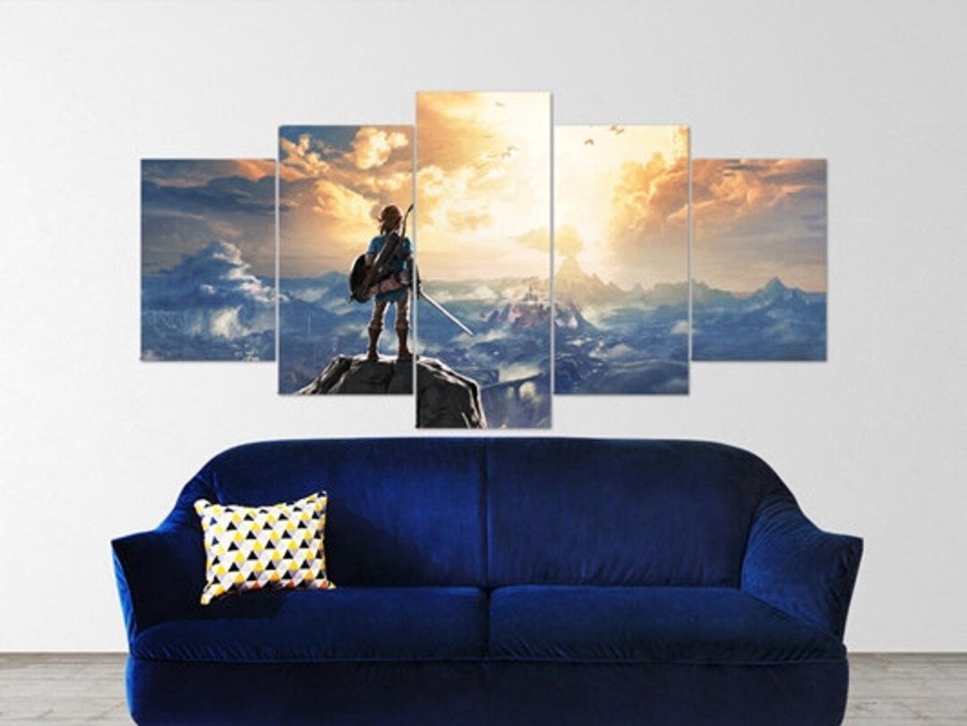 The Legend of Zelda Canvas Wall Art, the Legend of Zelda Poster, Breath