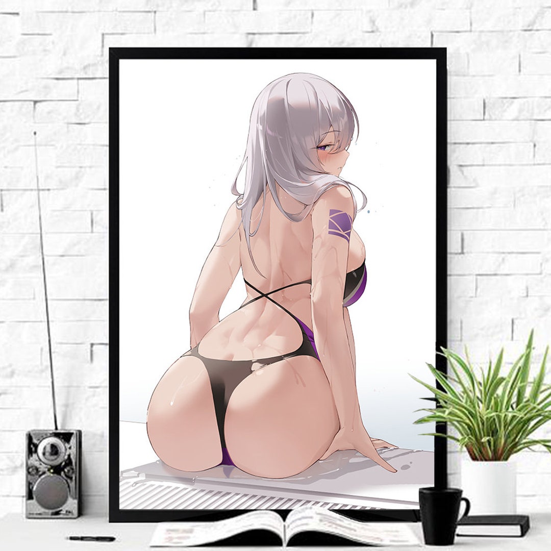 Hentai Anime Cat Girls Naked - Anime Girl Poster Sexy Anime Girl Poster Nude Sexy Woman - Etsy Finland