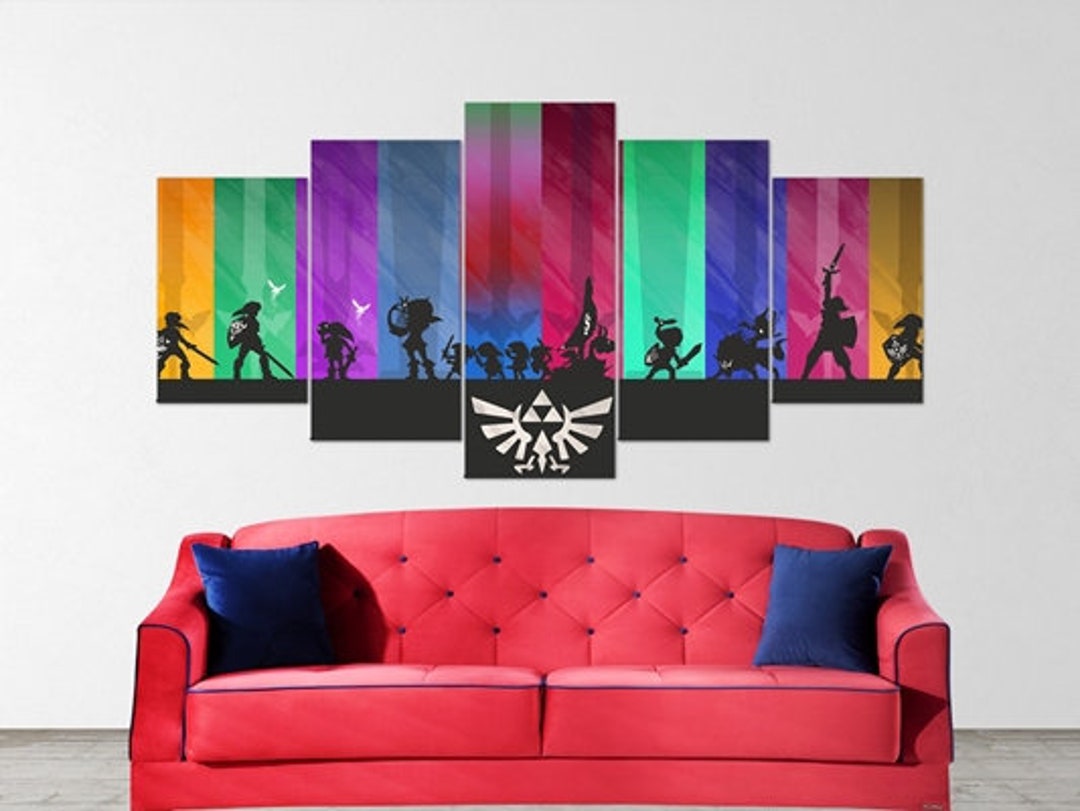 The Legend of Zelda Canvas Wall Art, the Legend of Zelda Poster, Breath