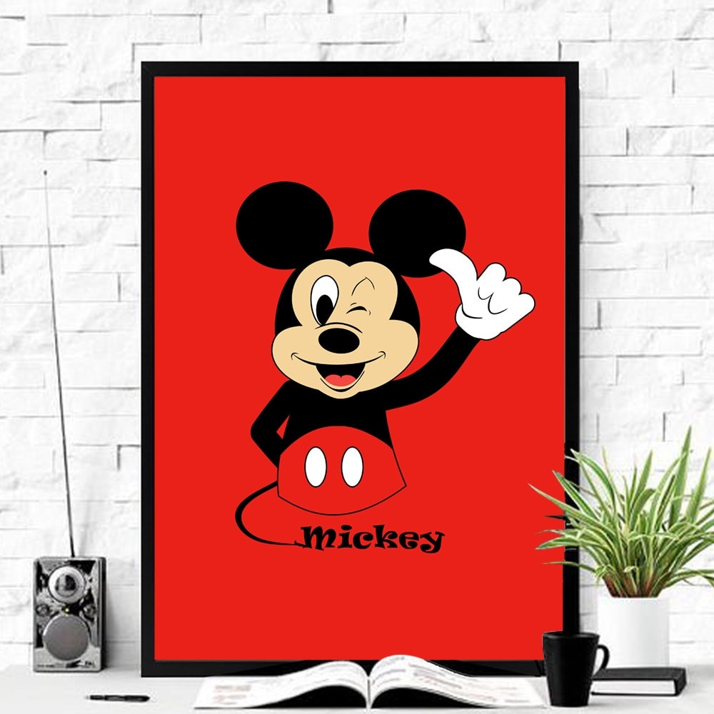 Mickey Mouse Wall Art Mickey Mouse Poster Mickey Mouse Etsy Uk Mickey Mouse Wall Art Mickey Mouse Poster Mickey Mouse Etsy Uk