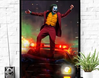Cartel Del Joker Cartel De Joaquin Phoenix Poster De La Etsy Mexico Cartel Del Joker Cartel De Joaquin Phoenix Poster De La Etsy Mexico
