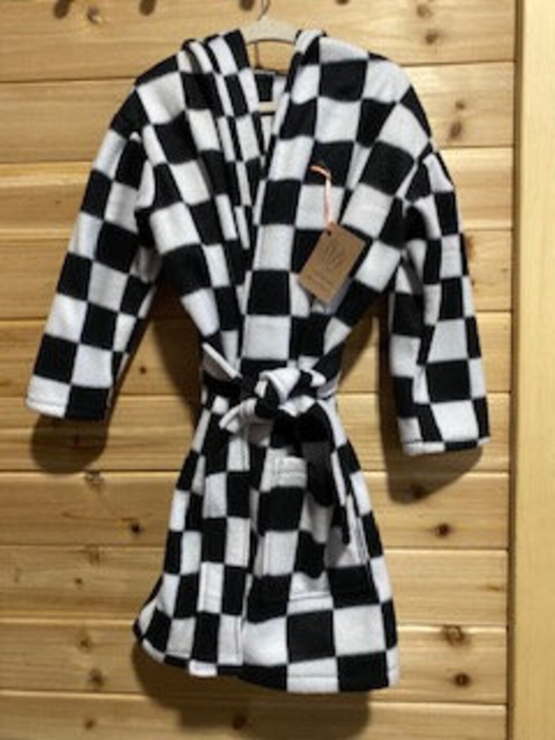 Checker Robe Checkered Flag Toddler Robe - Etsy