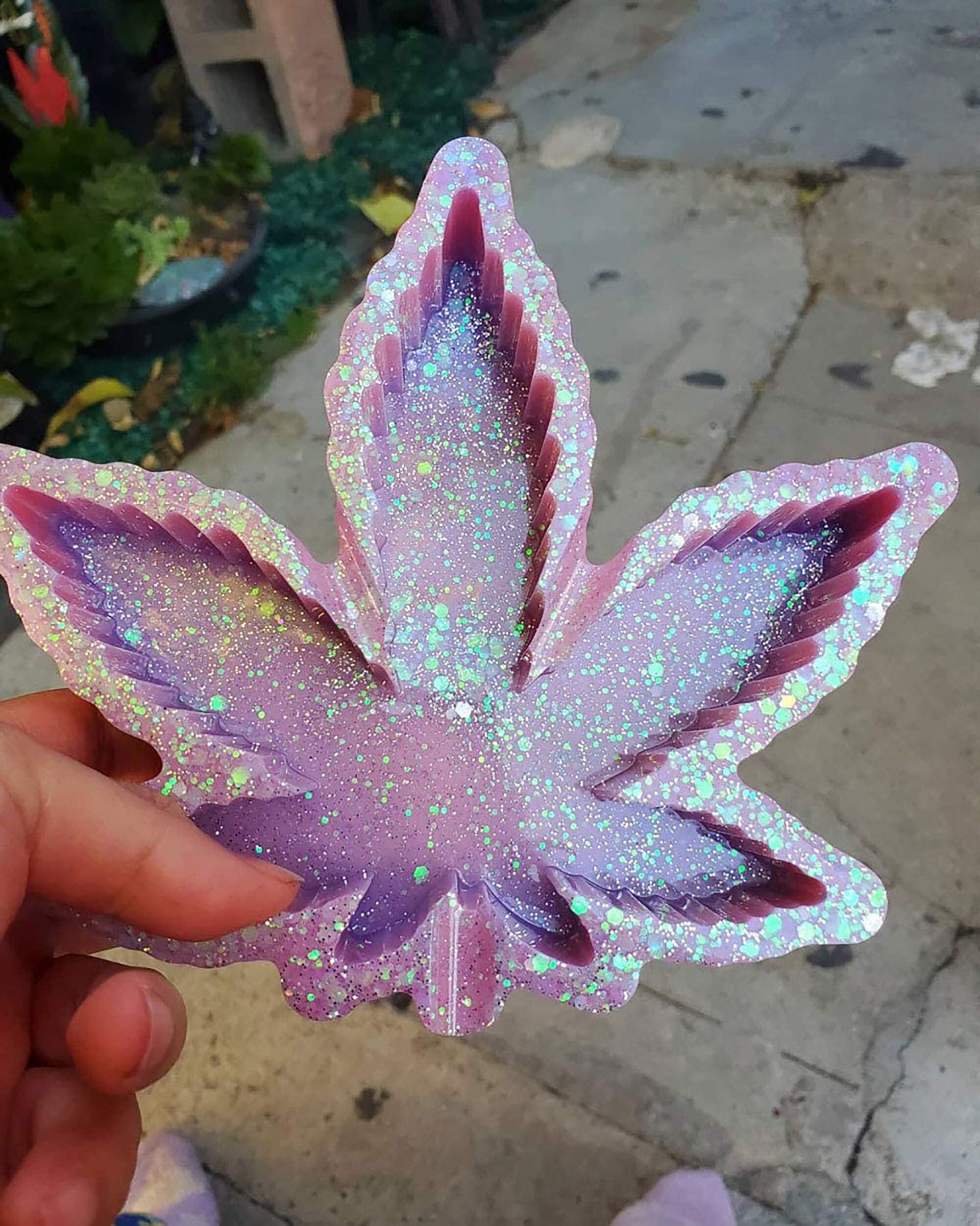 Marijuana Leaf Ashtray Silicone Mold Weed Leaf Ashtray Mold Etsy