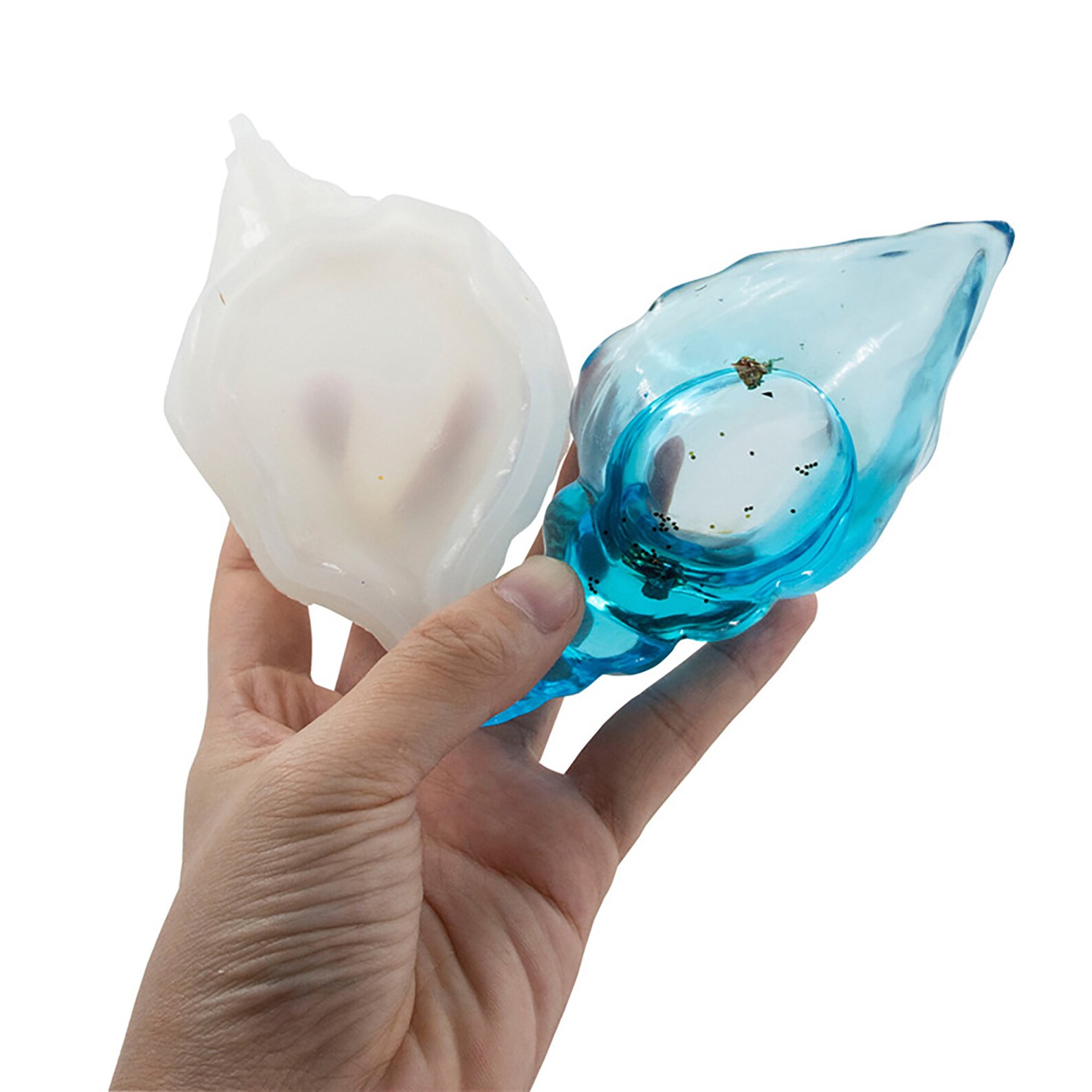 Conch Resin Mold Beauty Blender Storage Tray Mold Jewelry Etsy