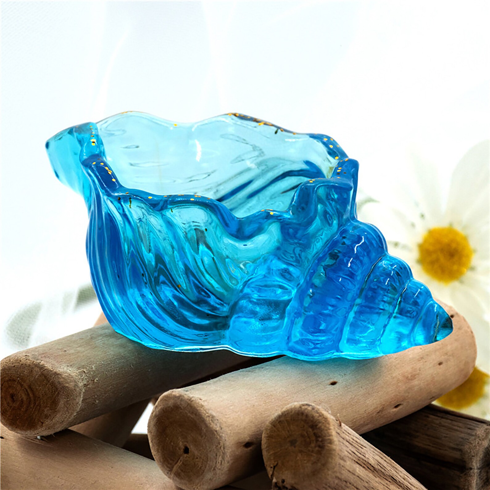 Conch Resin Mold Beauty Blender Storage Tray Mold Jewelry Etsy