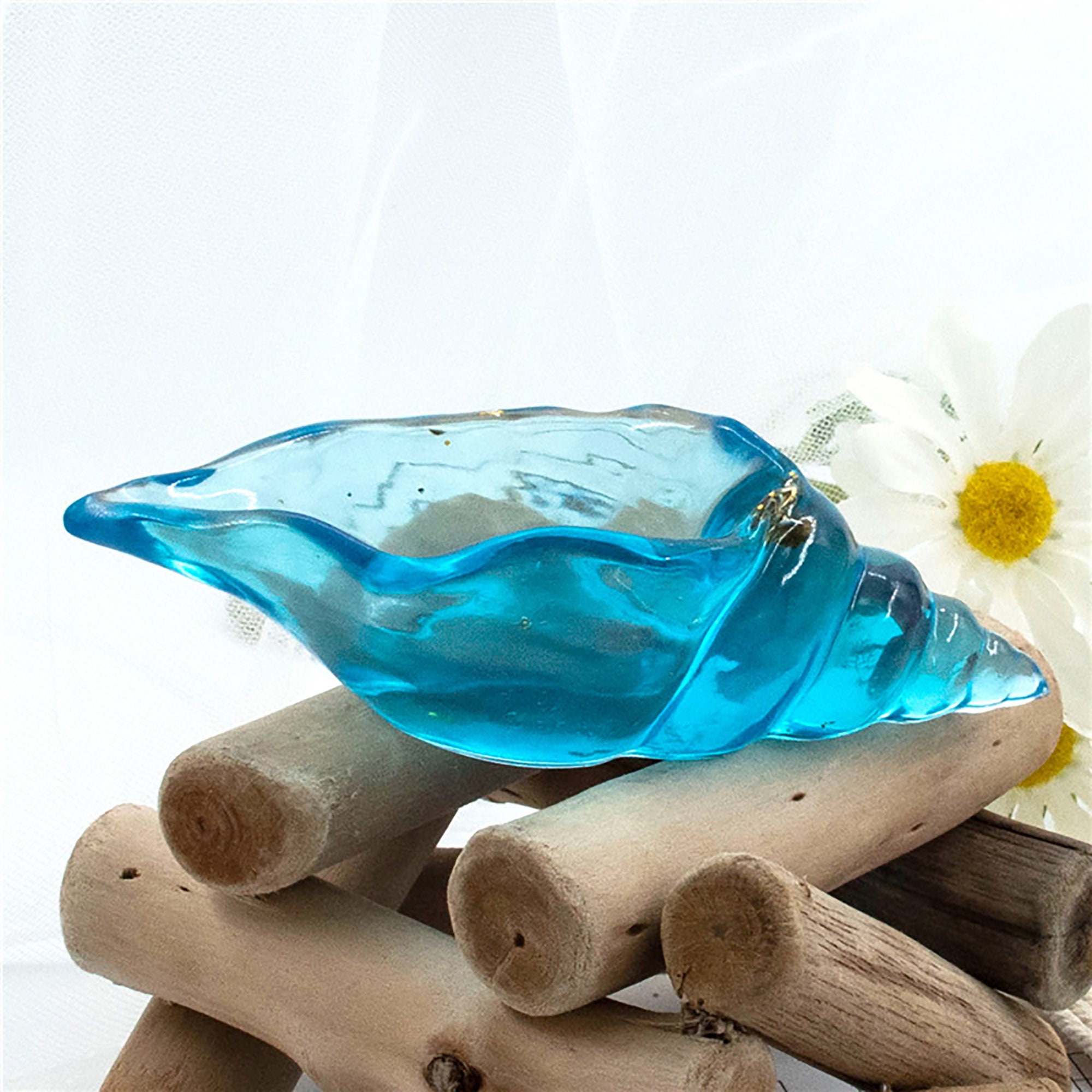 Conch Resin Mold Beauty Blender Storage Tray Mold Jewelry Etsy