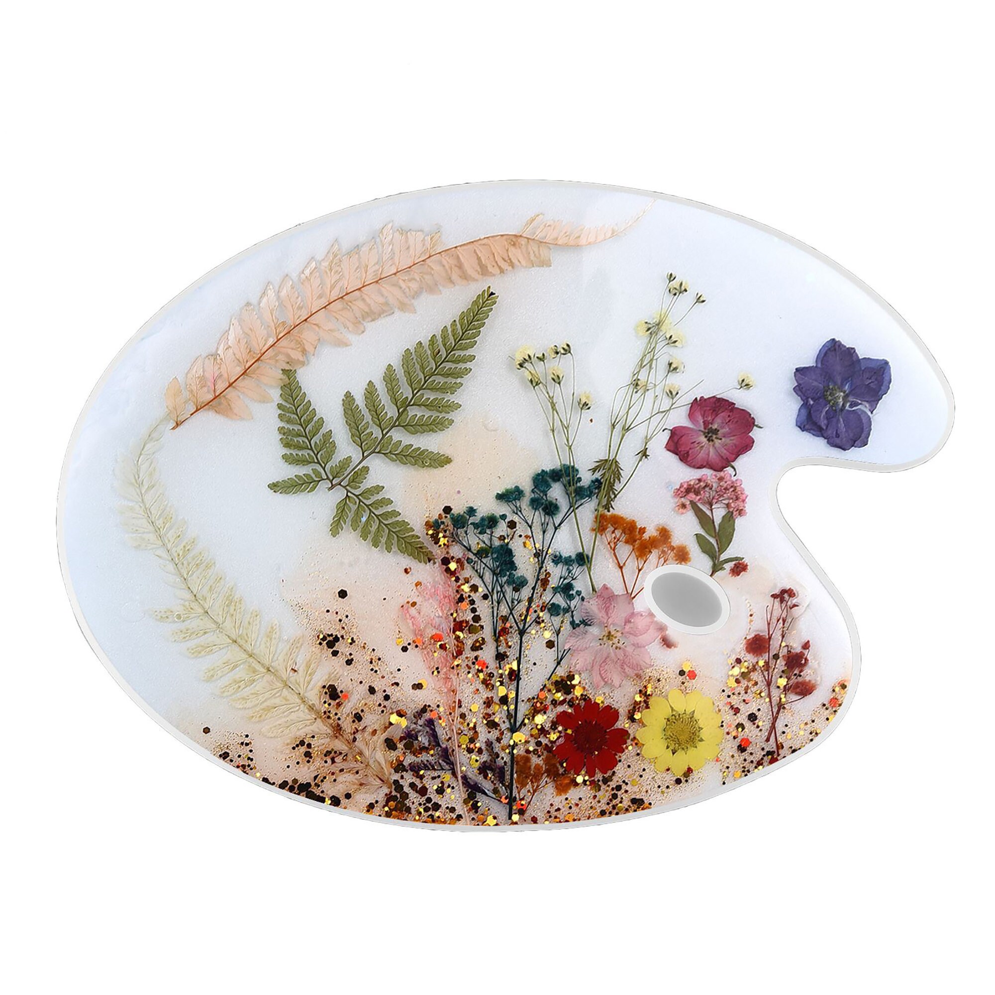 Color Palette Resin Mold Painting Board Resin Mold Palette Etsy