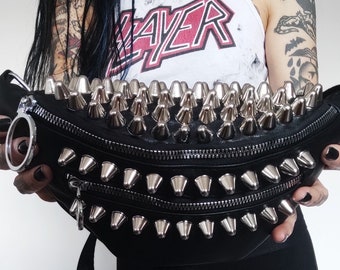 Molotov Clothing Spiked Bumbag