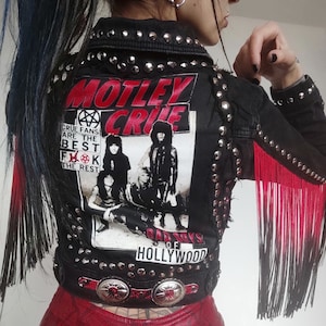 Abbigliamento Mołotow Giacca corta Motley Crue Style