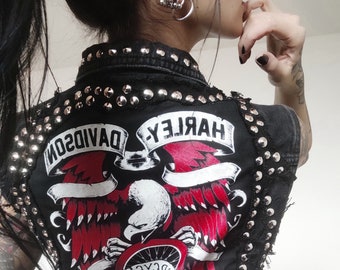 Gilet harley davidson | Etsy Italia