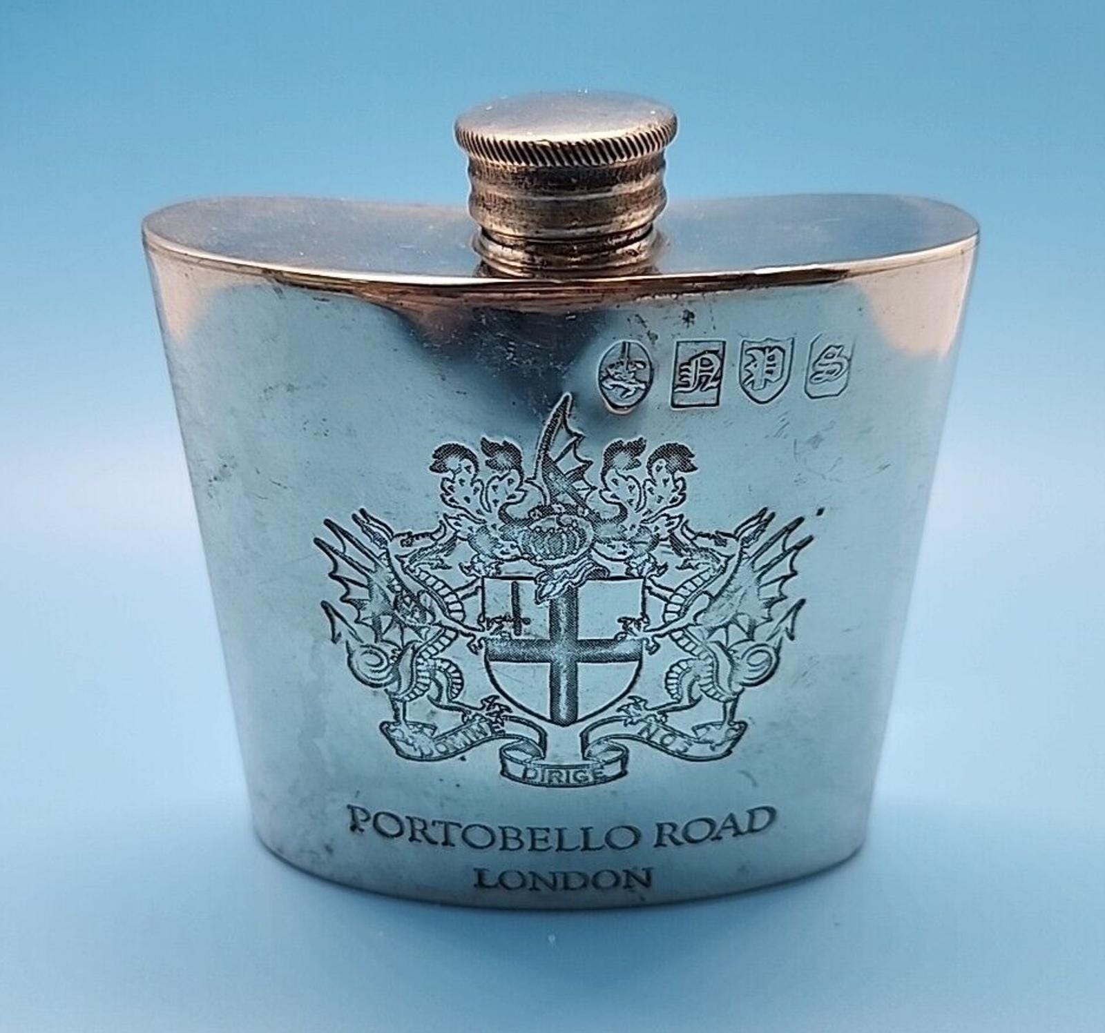 Frank Cobb & Co. ピューター(錫)製ボトルホルダー 槌目模様 Frank