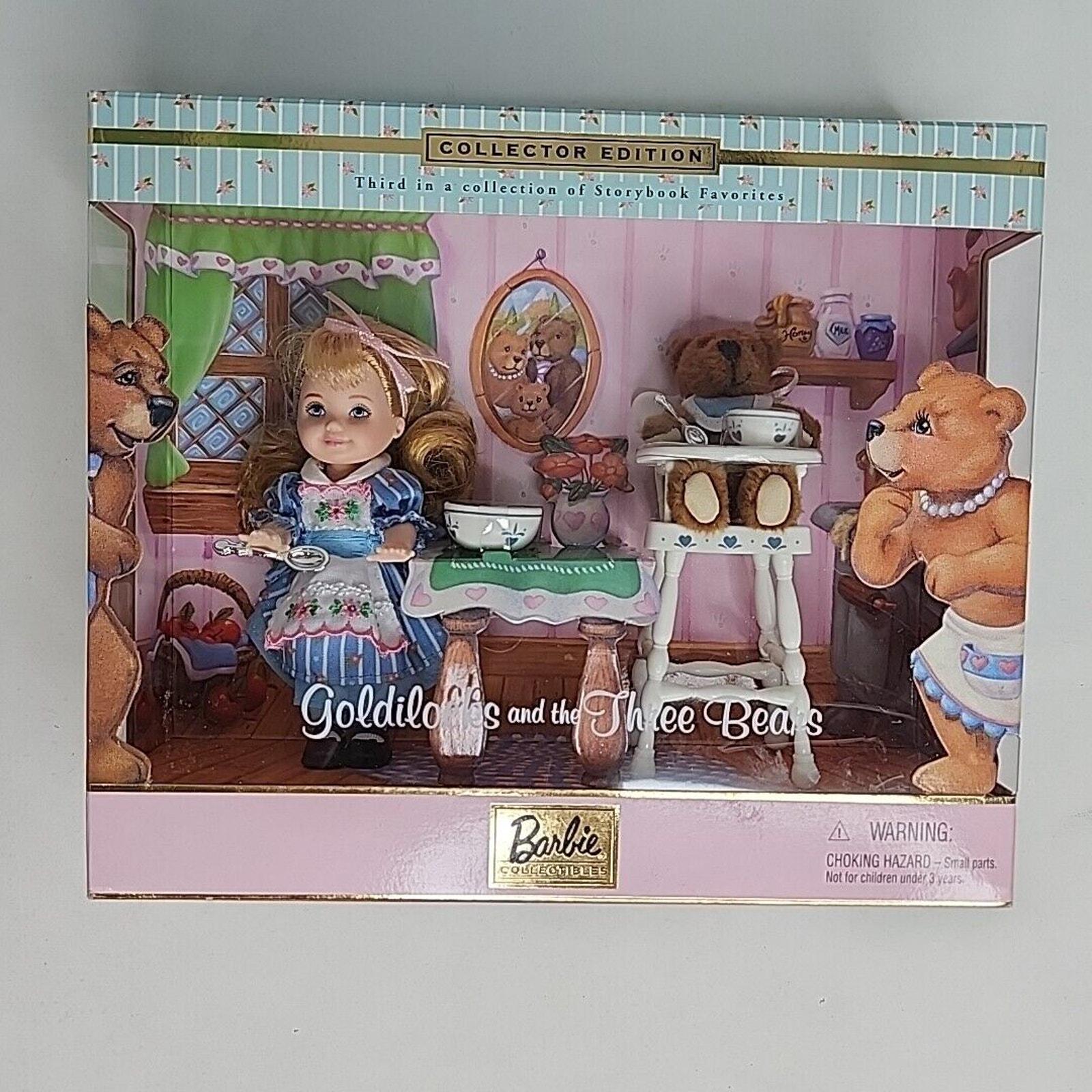 Goldilocks and the Three Bears Barbie Kelly Storybook