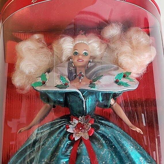 green emerald velvet dress Amazon.com: Barbie Collector 2011 Holiday Doll : Toys & Games