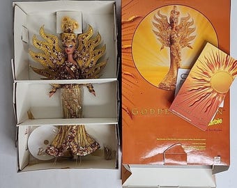 Vintage Mattel Barbie Goddess of the Sun 1995 - Etsy
