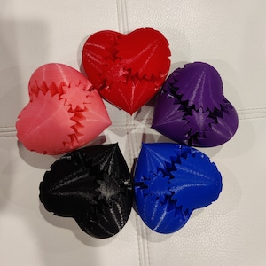3D Printed Heart Gears