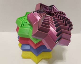 Fractal Fidget Star Toy