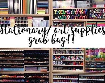 Stationary/ art supplies grab bag