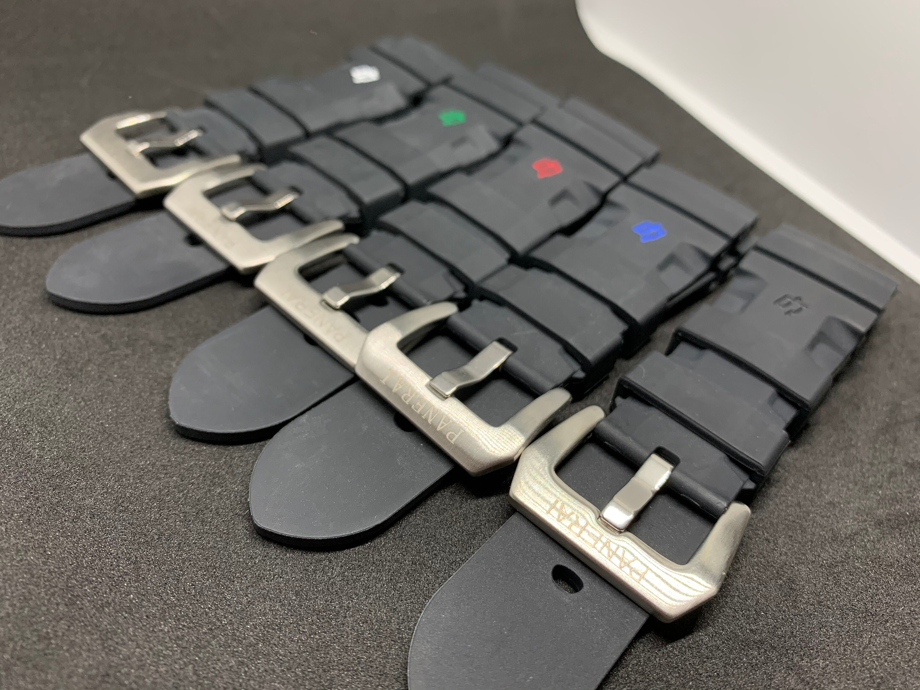 Panerai rubber strap 26mm hot sale
