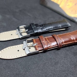 ROLEX DAYTONA 20mm Leather Strap. Reference 344809 DSTD | Etsy Hong Kong