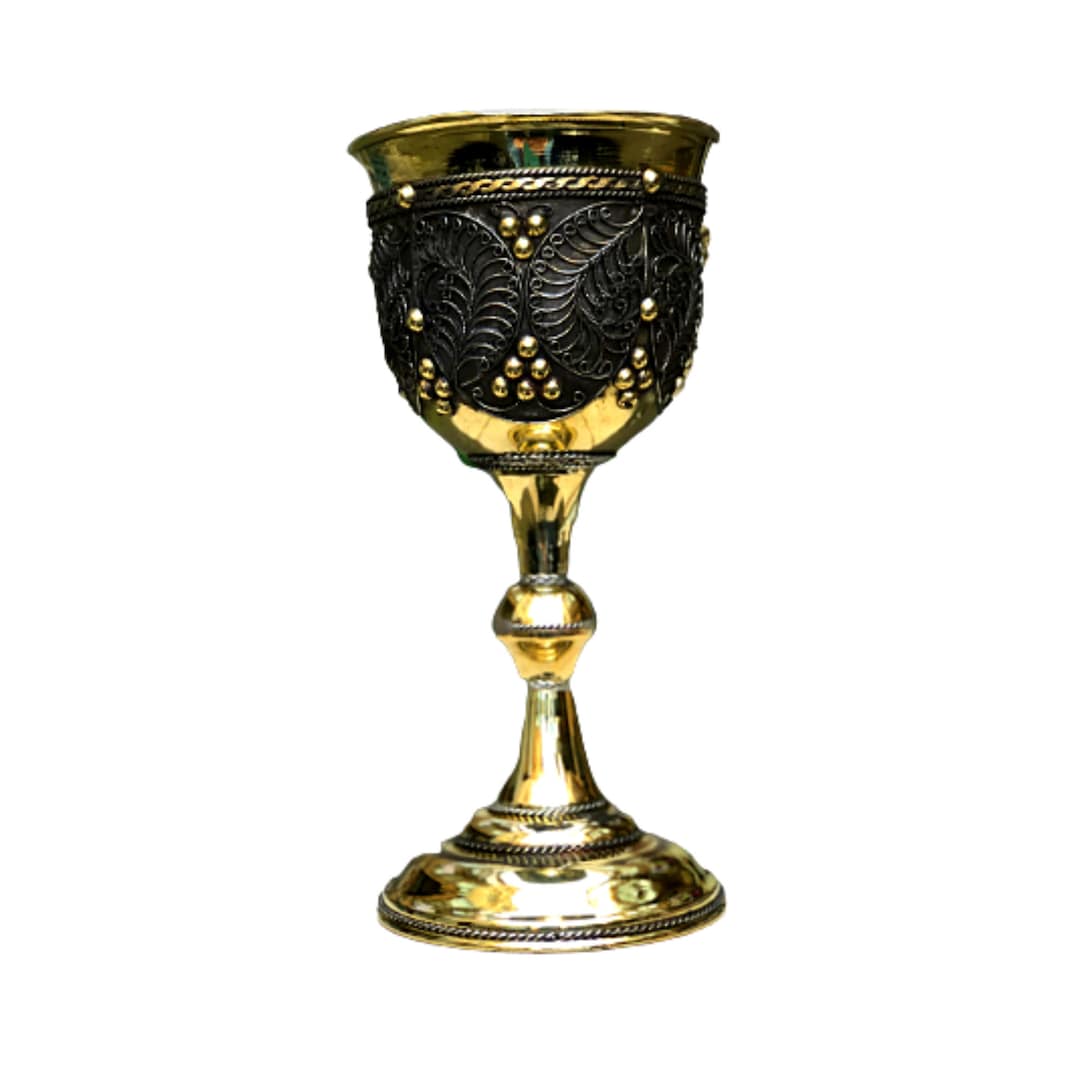Dragon Chalice Wine Cup - Stainless Steel & Resin Medieval Goblet, 117ml Capacity, Fantasy Drinking Cup 2 thumbnail image