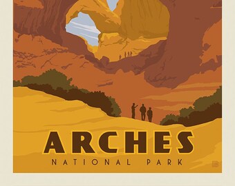 Riley Blake Fabrics - Arches National Park Panel