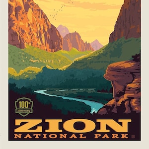 Riley Blake Fabrics - Zion National Park Panel