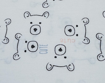 Art Gallery fabric - Care Bears - 100% Cotton