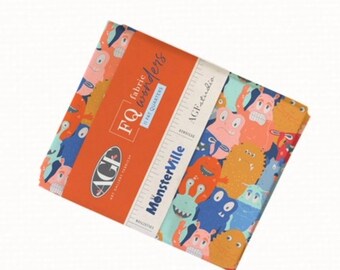 Art Gallery Fabrics MonsterVille Collection – 100% Cotton Fat Quarters