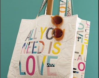 Art Gallery Fabrics - Live Laugh Love - 100% Cotton Tote Kit