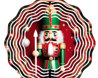Quebra-nozes Cata-vento Decoração de Natal para Jardim Externo