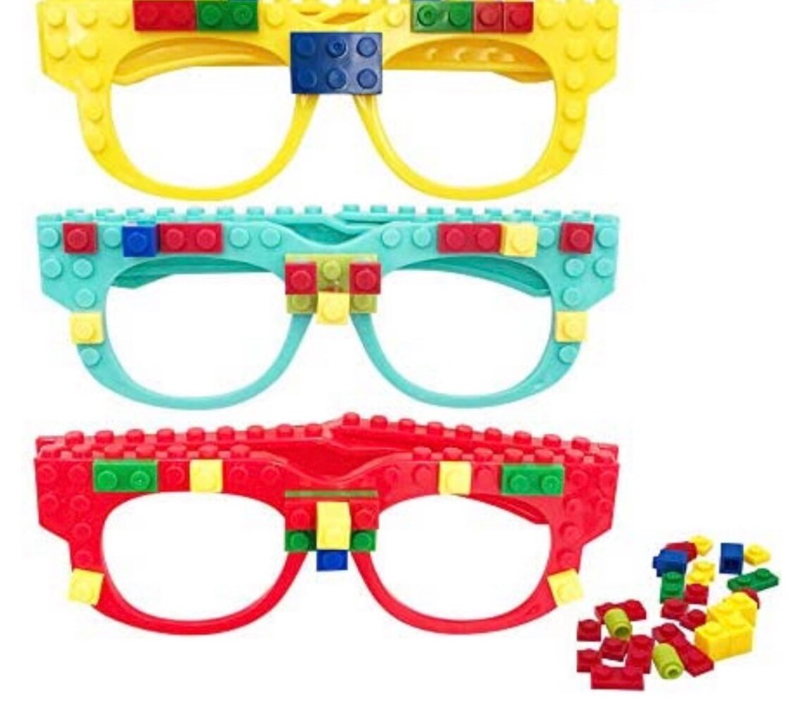 Brick Building Glasses Perfect for Birthday Parties Favors and Etsy