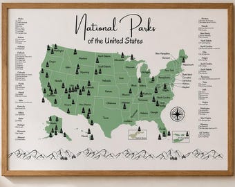 Póster digital del Parque Nacional (archivo digital)