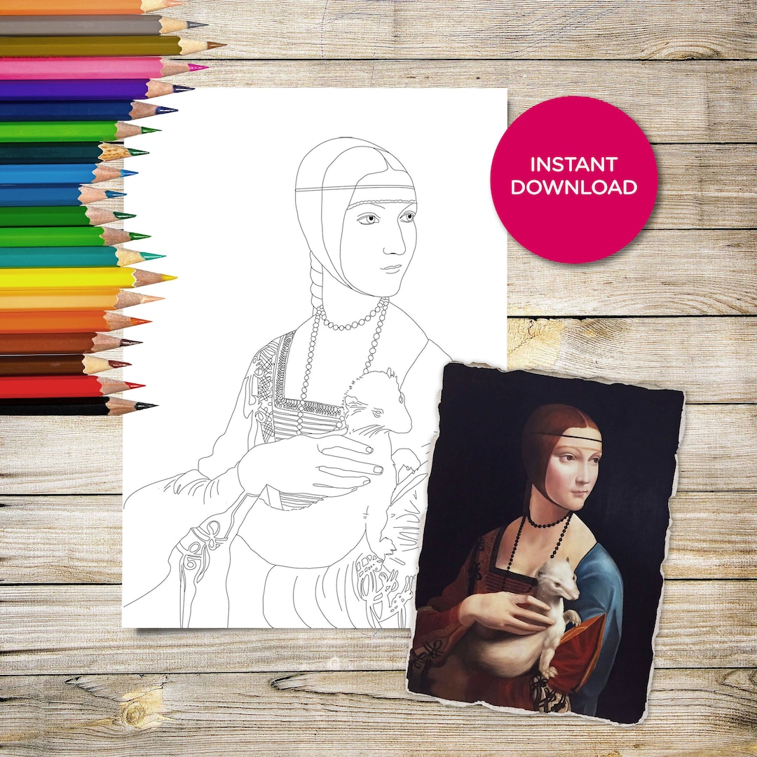 PDF Printable Coloring Pages, Adult Colouring Pages, Instant Digital ...